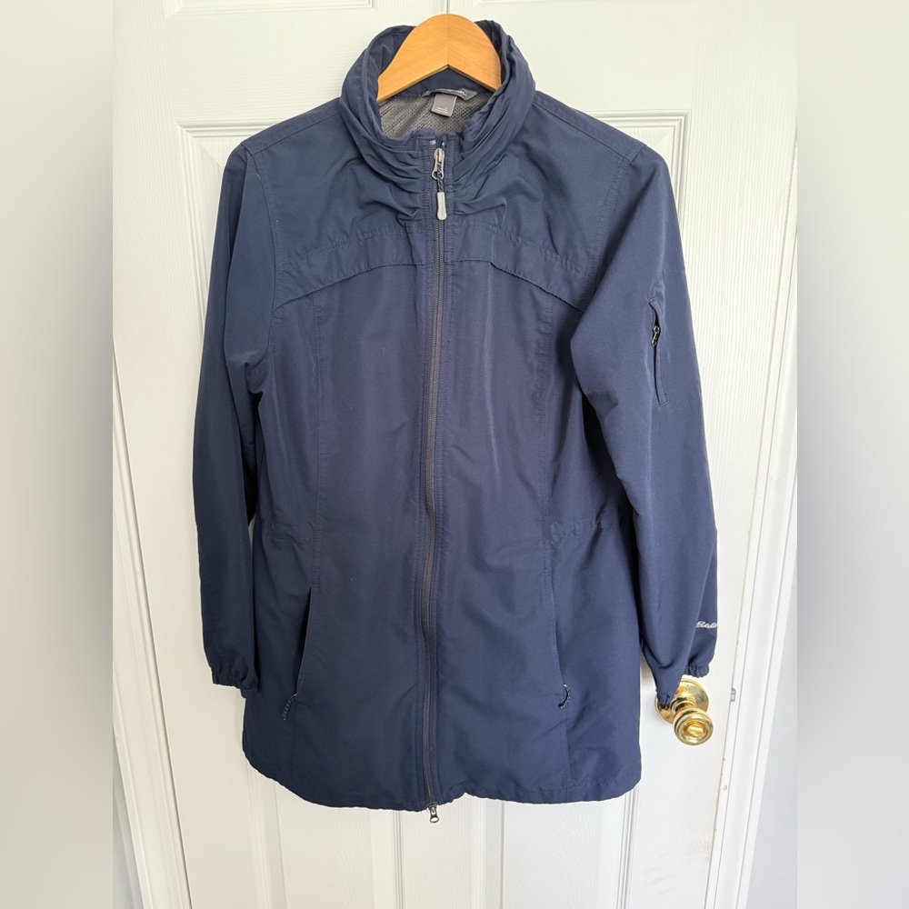 Women’s Eddie Bauer Navy Blue Zip-Up Jacket